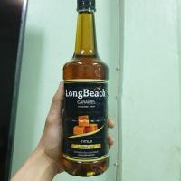 ราคา ลองบีชไซรัปคาราเมล ขนาด 740มล. Longbeach Caramel Syrup 740ml. (19275059337)