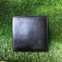 ราคา กระเป๋าตังค์ชายหลุยส์Epi แท้100%มือสองสีดำ (2443147020)