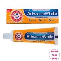 ราคา ยาสีฟัน Baking Soda สูตรไวท์เทนนิ่ง​ รสคลีนมิ้นท์ Arm & Hammer Advance White Extreme Whitening Toothpaste จาก USA (8937187726)
