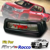 ราคา กระจังหน้าแต่ง กระจังหน้าตาข่ายเล็ก Revo Rocco TRD โลโก้ รถกะบะ Toyota Hilux Revo Rocco (2688362875)