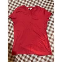 ราคา AIIZ (เอ ทู แซด) - เสื้อยืดผู้หญิงคอวีแขนสั้น V-Neck T-Shirtsแท้100% (22686482023)