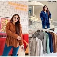 ราคา เสื้อเชิ้ตคนอวบแขนยาวเบสิก ผ้าลูกฟูกเนื้อดี ผ้านิ่ม เชิ้ตแฟชั่นสาวอวบสไตล์เกาหลี เสื้อผ้าแฟชั่นสาวอวบอ้วน ใส่สบาย (26935149769)