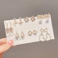 ราคา ต่างหูแฟชั่น ต่างหู ชุดต่างหูแฟชั่นเกาหลี (29354394202)