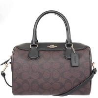 ราคา กระเป๋า Coach แท้ กระเป๋าสะพาย รุ่น F32203 Black/Brown (13008671314)