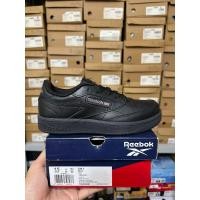 ราคา เทนนิส Reebok Club C สีดํา 100000001 รองเท้าเด็กต้นฉบับ (58103954079)