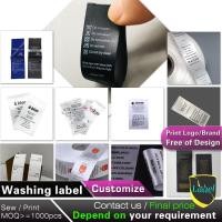 ราคา ป้ายซักเสื้อผ้า ป้ายทอ วัสดุผ้าไหม ป้ายเสื้อผ้า ป้ายดูแล ป้ายล้าง ป้ายตัดเย็บ (26640796758)