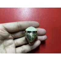 ราคา แหวนทองเหลืองหัวกระเบน(ไอ้ไข่) (9862597641)