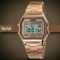 ราคา SKMEI แท้ นาฬิกาข้อมือ รุ่น 1123 รุ่นขายดี สุดฮิต สายสแตนเลส พร้อมกล่องเหล็ก (836890471)