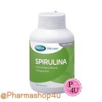 ราคา Mega We Care Spirulina 500mg สาหร่ายสไปรูลิน่า 100เม็ด [1980] (1237540940)