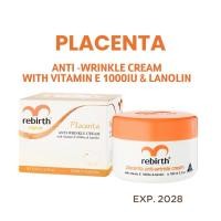 ราคา Rebirth Placenta Anti-Wrinkle Cream with Vitamin E and Lanolin 100 ml.(RB02)|ครีมรกแกะ EXP 09/01/2026 (2640113356)