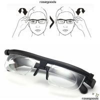 ราคา Rose แว่นตาแบบปรับได้ แว่นอ่านหนังสือ แว่นตา Presbyopic สายตาสั้น (29057322043)
