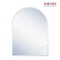 ราคา Karat Faucet กระจกเงา ทรงโค้ง ขนาด 45x60 ซม. แกะลาย รุ่น BW91A-50 (1803105228)