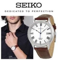 ราคา SEIKO นาฬิกาข้อมือผู้ชาย สายหนัง สีน้ำตาล รุ่น SGEG97 (3165943552)