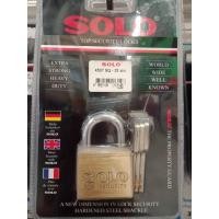 ราคา แม่กุญแจโซโลSOLO 4507 SQ 35mm.ทองเหลืองแท้ไม่เป็นสนิม (10968715719)