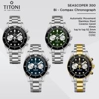 ราคา นาฬิกา TITONI SEASCOPER 300 Bi - Compax Chronograph 41MM (28389583175)