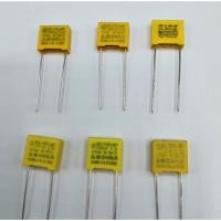 ราคา Capacitor ตัวเก็บประจุความปลอดภัย ขาห่าง 10 มม. 275VAC มีค่า0.0022uf,0.003uf,0.01uf,0.022uf, 0.1ufและ0.0047uf280VAC (26524849761)