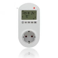 ราคา Plug Type เครื่องทําความร้อนไฟฟ้า LCD เครื่องควบคุมอุณหภูมิความถี่สูงไร้สาย WIFI เครื่องควบคุมอุณหภูมิอัจฉริยะอุณหภูมิคงที่เขา (50852600793)