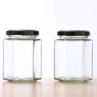 ราคา ขวดแก้วปิดผนึกขวดนมเปล่าน้ำผึ้งสามารถขวดอาหารได้เกรดพริกซอสขวดปิดผนึกขวดแก้วหกเหลี่ยมขวดเปล่าขวดขาย (40261555684)
