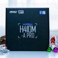 ราคา 0s 1b MSI H410M-A PRO M.2 , 3Years Warranty MAINBOARD (เมนบอร์ด) socket lga 1200 gen10 h410m (8117073915)