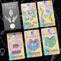 ราคา Prism Tarot Prism Tarot คู่มือทํานายเวอร์ชันภาษาอังกฤษเกมกระดานการ์ด (22317802776)