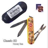 ราคา มีดพับอเนกประสงค์ ลิขสิทธิ์แท้ VICTORINOX SWISS ARMY KNIVES Classic SD Honey Bee ลิมีเตด2017 (1916939271)