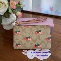 ราคา COACH คล้องมือ 1 ซิป s ของใหม่แท้ 100% (18441844739)