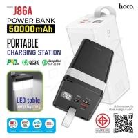 ราคา ที่ชาร์จแบตพกพา HOCO J86A พาวเวอร์แบงค์ง ชาร์จเร็ว 50000mAh แบตเตอรี่สำรอง ชาร์จด่วน PD22.5W (28404920700)