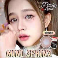ราคา คอนแทคเลนส์ รุ่น Mini Sphinx สีเทา/ตาล Gray/Brown มีค่าสายตาปกติ (0.00) เปลี่ยนแทนทุกเดือน (20994295881)