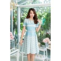 ราคา ชุดเดรสผ้าหมักโคลน พร้อมส่งสีฟ้า (4545915242)