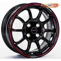 ราคา ล้อแม็ก Inferno ZE40 4รู100 ET35 ดำขอบแดง กว้าง6 ขอบ14นิ้ว(ราคา 4วง) (16698064384)