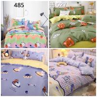 ราคา ชุดผ้าปูที่นอนพร้อมผ้านวมครบชุดได้6ชิ้น ชุดเครื่องนอน ผ้านวม ผ้าที่นอน ขนาด3.5ฟุต 5ฟุต 6ฟุต (11947960992)
