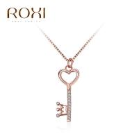 ราคา ROXIสร้อยคอพร้อมจี้รูปลูกกุญแจ หัวใจมงกุฎ (346192572)