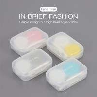 ราคา Magister ตลับคอนแทคเลนส์ กล่องใส่เลนส์ คลิปพกพา Contact Lens Case สีชมพู/เทา (26575027331)