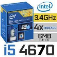 ราคา CPU INTEL CORE I5 4670 (Socket 1150) มือสอง พร้อมส่ง แพ็คดีมาก!!! [[[แถมซิลิโคนหลอด พร้อมไม้ทา]]] (8045999443)