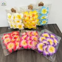 ราคา (รุ่นดอกบิด) ดอกลีลาวดี ทำจากยางพารา ดอกไม้ปลอม ใช้ประดับตกแต่ง ใช้วางประดับโต๊ะ ลอยน้ำในอ่างสปา 1 แพ็ค มี 9 ดอก (42473493334)