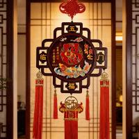 ราคา ปีใหม่สไตล์จีนหยกสไตล์จีนปมห้องนั่งเล่นจี้ทางเข้าพรตัวละครเทศกาลฤดูใบไม้ผลิตกแต่งในร่มปลอดภัยปมตรุษจีนแขวน EZIY (26044013602)