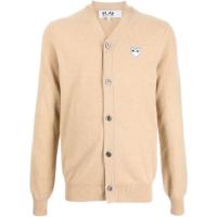 ราคา Comme des garcons cardigan camel white heart men (19970771882)