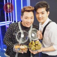 ราคา ขนมเทียนมงคล 8 ชิ้น (Stuffed Dough Pyramid)|แชมป์บ๊ะจ่าง Champbajang *[ลูกค้าใหม่ shopee เหลือเพียง 1 บาท]* (6478218097)