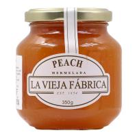 ราคา ลาเวียฮาฟาบริกาแยมพีช 350กรัม [8414555008008] La Vieja Fabrica Peach Jam 350g. ครีมทาขนมปัง Preserves & Spreads (52902565533)