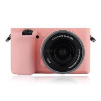 ราคา เคสกล้อง Soft Silicone Camera Case Bag Cover Skin For Sony ILCE-6000 A6000/A6300 PINK (0885) (1432474900)