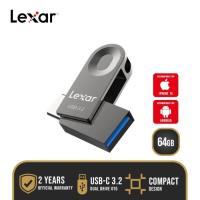 ราคา Lexar JumpDrive Dual Drive E32C 64GB OTG USB-C USB-A Flashdisk (41905730754)