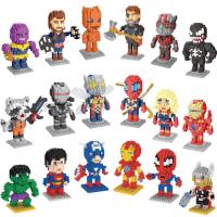 ราคา เลโก้นาโน ตัวต่อนาโน เลโก้จีน ฮีโร่ Nanoblock Superhero Size M (4016866611)