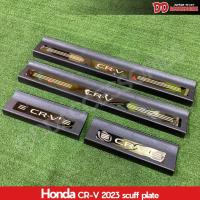 ราคา ชายบันได Honda CRV 2023 ขอบดำ กันรอยบันได ชายบันได กันรอยประตู (22470279253)
