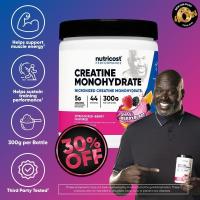 ราคา NutricotMicronizedCreatineMonohydratePowderfeaturingShaqsBerryBlast (46303284710)