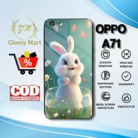 ราคา เคส HP ล่าสุด Oppo A71 - เคส Oppo A71 - ลายกระต่ายน่ารัก - Premium Glossy Hardcase - Oppo Glossy Phone Softcase Mart (43614699423)