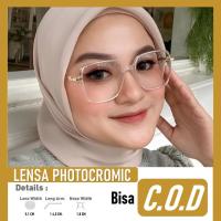 ราคา 0366แว่นตาโฟโตโครมิกเลนส์แพคเกจ บลูเรย์ บลูโครมิค ป้องกันรังสีฟรีลบและเลนส์กระบอกสําหรับผู้ชายและผู้หญิง (53851961399)