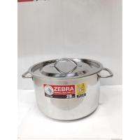 ราคา Zebra หม้อสตูว์ Cheffy-Plus 28 ซม.หัวม้าลาย รุ่นก้นหม้อเสริมแผ่น (5647743572)