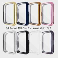 ราคา เคสนาฬิกาข้อมือ TPU ชุบ สําหรับ Huawei Watch Fit 2 Huawei Watch fit2 (21721452267)