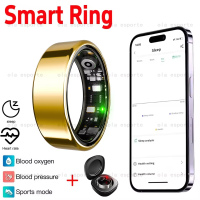 ราคา แหวนแฟชั่นอัจฉริยะสําหรับผู้ชายและผู้หญิง, แหวนสุขภาพอัจฉริยะ, โหมดกีฬาหลากหลาย, กันน้ํา, ติดตามสุขภาพหัวใจและการนอนหลับ (42477696092)