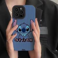 ราคา เคสสําหรับ iphone 17Promax 15/16promax 14Plus 6/7/8plus/X/Apple 11 12 13 13promax 15promax หนังแกะการ์ตูน Stitch รวมทุกอย่างปกอ่อน (43271594437)